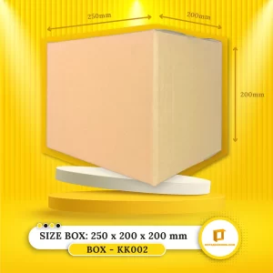 Kotak KK002 (250 x 200 x 200 mm) - Single Layer